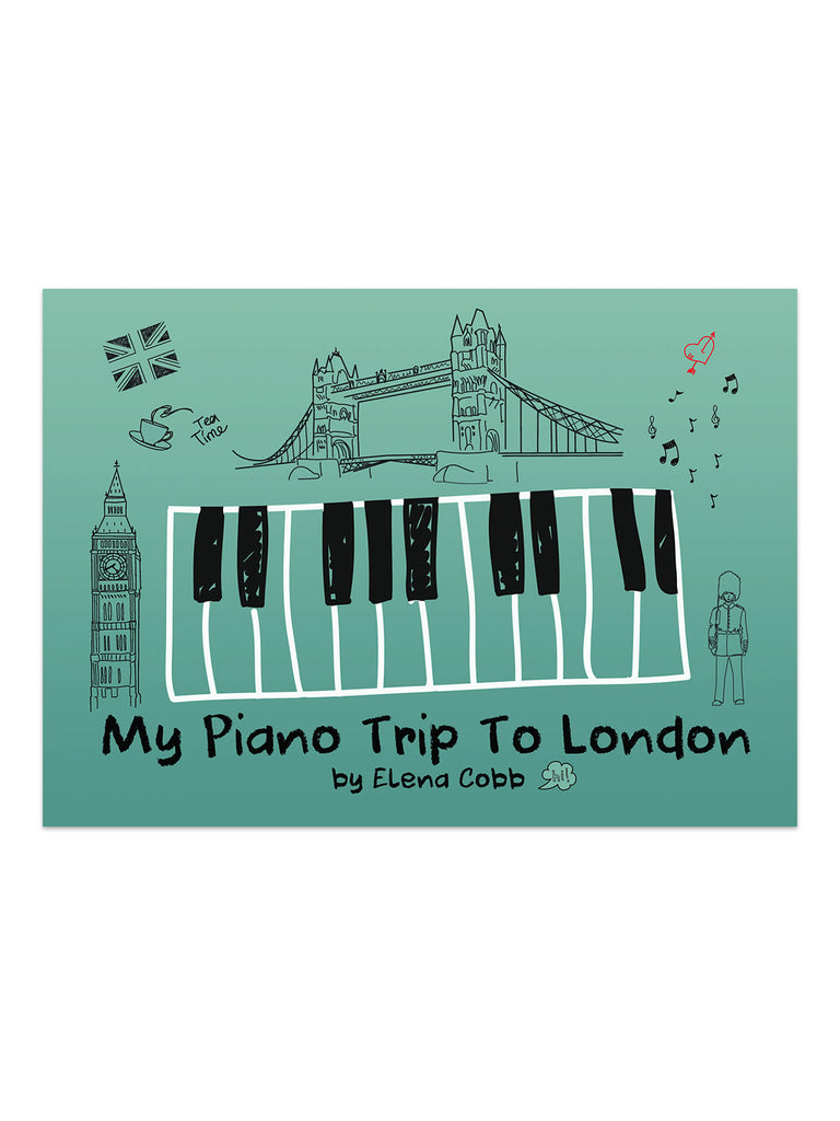My Piano Trip to London Piano Duets Book 1 by Elena Cobb - Caydence Music Books