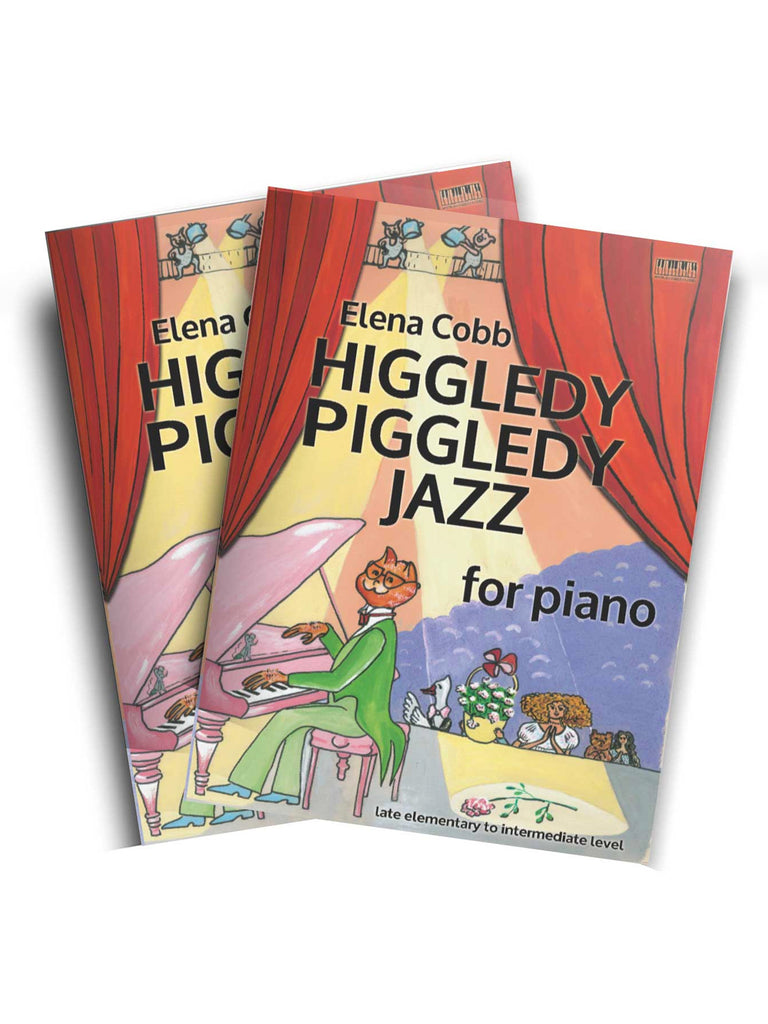 Higgledy Piggledy Jazz for Piano by Elena Cobb - Caydence Music Books