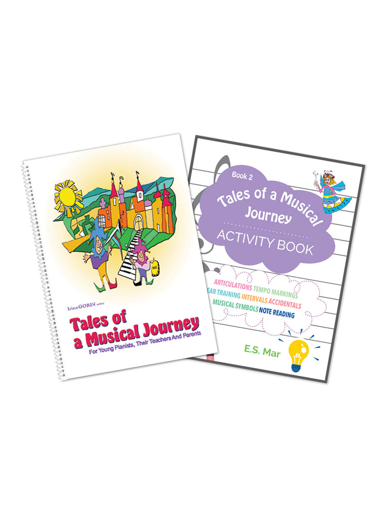 Tales of a Musical Journey Book 2 + Activity Book Bundle - Caydence Music Books